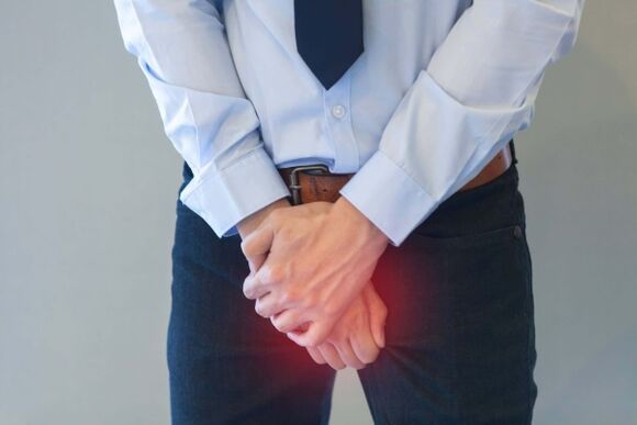 Leistenschmerzen bei akuter Prostatitis