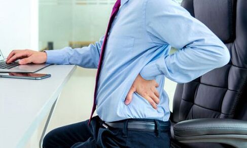Rückenschmerzen mit prostatitis