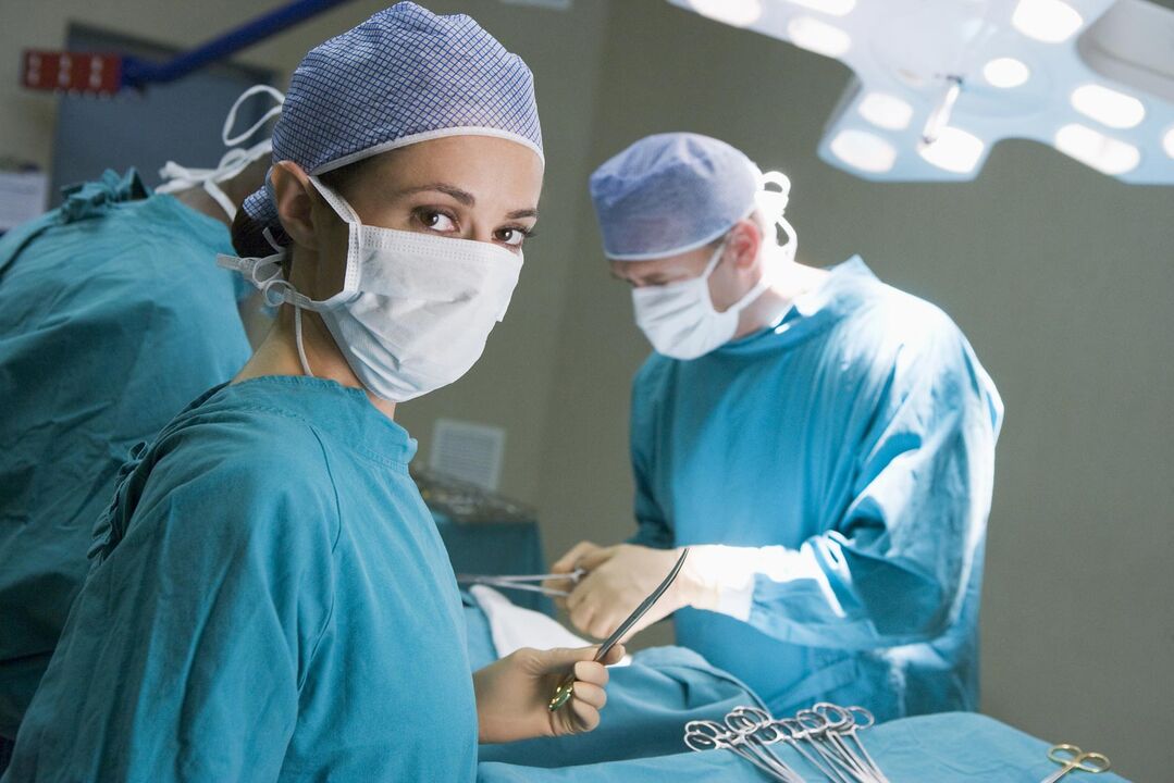 In einigen Fällen erfordert eine Prostatastagnation eine Operation