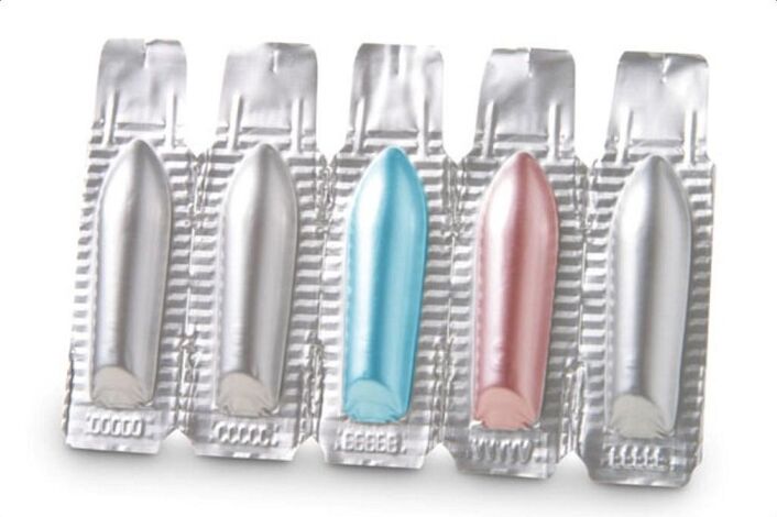 rektale Zäpfchen zur Behandlung von Prostatitis